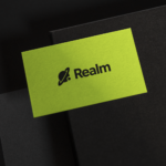 Realm Recruitment business card